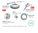 Potinkinis Hansgrohe du&scaron;o sistemos komplektas 6 in 1 chromas