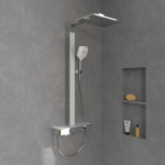 Villeroy & Boch termostatinė du&scaron;o sistema Infinity, 24 cm galva, chromuota