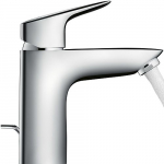 Hansgrohe Logis praustuvo mai&scaron;ytuvas 100, su dugno vožtuvu, chromas 71100000