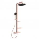 Du&scaron;o komplektas su termostatiniu mai&scaron;ytuvu Ideal Standard Alu+ Rose gold