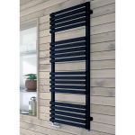 Elektrinis Terma Quadrus Slim rank&scaron;luosčio džiovintuvas 1185x600 metallic black