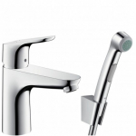 Hansgrohe mai&scaron;ytuvas praustuvui su du&scaron;eliu ir ventiliu Focus 31927000