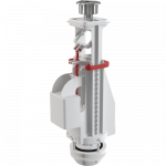 A08A dvigubas vandens nuleidimo mechanizmas