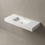 Akmens masės praustuvas Vispool F-1000, 1000x450x90 mm, baltas