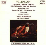 CD Telemann* - & Capella Istropolitana, & Richard Edlinger - Recorder Suite In A Minor - Viola Concerto - Tafelmusik