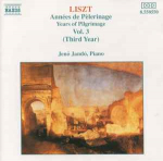 CD Liszt & Jen&ouml; Jand&oacute; - Ann&eacute;es De P&egrave;lerinage - Years Of Pilgrimage Vol. 3 (Third Year)