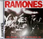 CD Ramones &ndash; Live, January 7, 1978 At The Palladium, NYC