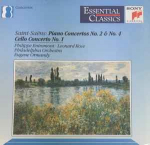 CD Saint-Sa&euml;ns* &bull; & Philippe Entremont &bull; & Leonard Rose &bull; & Philadelphia Orchestra* &bull; & Eugene Ormandy - Piano Concertos Nos. 2 & 4 / Cello Concerto No. 1