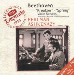 CD Beethoven*, & Perlman*, & Ashkenazy* - "Kreutzer" &middot; "Spring" Violin Sonatas
