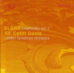 CD Elgar* - & Sir Colin Davis, & London Symphony Orchestra* - Symphony No 1
