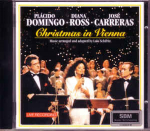 CD Pl&aacute;cido Domingo & Diana Ross & Jos&eacute; Carreras - Christmas In Vienna