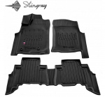 Kilimėliai 3D TOYOTA Land Cruiser Prado J150 2009->, 5 vnt. black /5022075