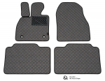 Kilimėliai QuiltyMats DACIA DUSTER 2010-2017 (4x4) (4 vnt.), D.Gray-Gray /33-14