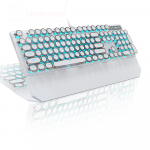 Magegee MK-STORM White, Blue Lighting, Blue Switch, US