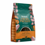 &Scaron;alto spaudimo suaugusių &scaron;unų maistas su kalakutiena &ndash; Tribal Fresh Pressed Adult Turkey
