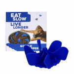 Lėto ėdimo priedas dubenėliui, Gobble Stopper (mėlynas)