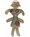 Ekologi&scaron;kas pliu&scaron;inis žaislas &scaron;unims &ndash; Country Dog Buttons