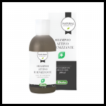 Natural Derma Pet &scaron;ampūnas &scaron;unims su sidabru ir juodu moliu, 200 ml
