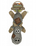 Ekologi&scaron;kas pliu&scaron;inis žaislas &scaron;unims &ndash; Country Dog Molly