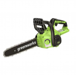 GREENWORKS - GRANDININIS PJŪKLAS 40V g40cs30 Gen II (tik įrankis)