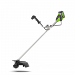 GREENWORKS - STYGINĖ ŽOLIAPJOVĖ SU DVIRAČIO TIPO RANKENOMIS 40V gd40bcb (tik įrankis)