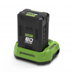 GREENWORKS - AKUMULIATORIAUS IR KROVIKLIO KOMPLEKTAS gsk60b2