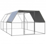 Lauko narvas vi&scaron;čiukams, 3x6x2m, galvanizuotas plienas