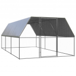 Lauko narvas vi&scaron;čiukams, 3x6x2m, galvanizuotas plienas