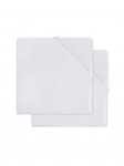 Jollein neper&scaron;lampama čiužinio apsauga, 40/50x80/90, white, 2 vnt