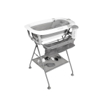 Twistshake sulanksoma vonelė su stovu ir priedais:  pagalvė piltuvėlis vonios žaislai 78996