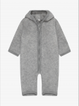 Kombinezonas kūdikiams su ausytėmis, Huttelihut (Medium Grey Melange)
