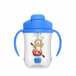 Tc91012 pirmoji gertuvė su &scaron;iaudeliu 270 ml mėlynasis me&scaron;kiukas 6+, Dr. Browns
