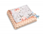 Antklodė SENSILLO Minky Peach Magic Garden 75x100
