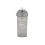 Twistshake buteliukas su &scaron;iaudeliu 360 ml nuo 6mėn pilkas 78680