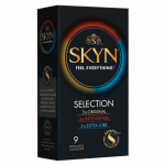 SKYN SELECTION prezervatyvai be latekso 9 vnt. (9 vnt.)