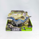 DINOISLAND Velociraptors su &scaron;viesomis ir garsais, 14 cm