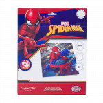 SPIDER-MAN CRYSTAL ART Atvirukas &bdquo;Žmogus-voras&ldquo;, 18 x 18 cm