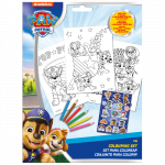 PAW PATROL Spalvinimo rinkinys su lipdukais