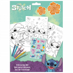 STITCH Spalvinimo rinkinys su lipdukais