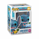 FUNKO POP! Vinilinė figūrėlė: Disney: Lilo & Stitch - Luau Stitch (Flocked)