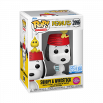 FUNKO POP! Vinilinė figūrėlė: Peanuts - Snoopy & Woodstock (Flocked)