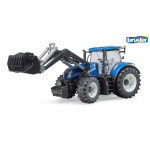 BRUDER Traktorius NEW HOLLAND T7 su krautuvu