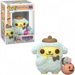 FUNKO POP! Vinilinė figūrėlė: Sanrio: Hello Kitty - Pompompurin with Pumpkin Bucket (Flocked)