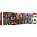 TREFL STAR WARS panoraminė dėlionė &bdquo;Mandalorian&ldquo;, 1000 det.