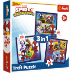 TREFL SPIDEY 3 dėlionių rinkinys