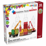 MAGNA-TILES Magnetinis konstruktorius &bdquo;Statybos&ldquo;, 32 det.