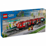 LEGO City Miesto centro tramvajus ir stotelė 60423