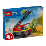 LEGO City Ugniagesių automobilis su kopėčiomis 60463