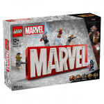 LEGO Super Heroes MARVEL logotipas ir minifigūrėlės 76313