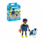 PLAYMOBIL Jogger with Border Collie